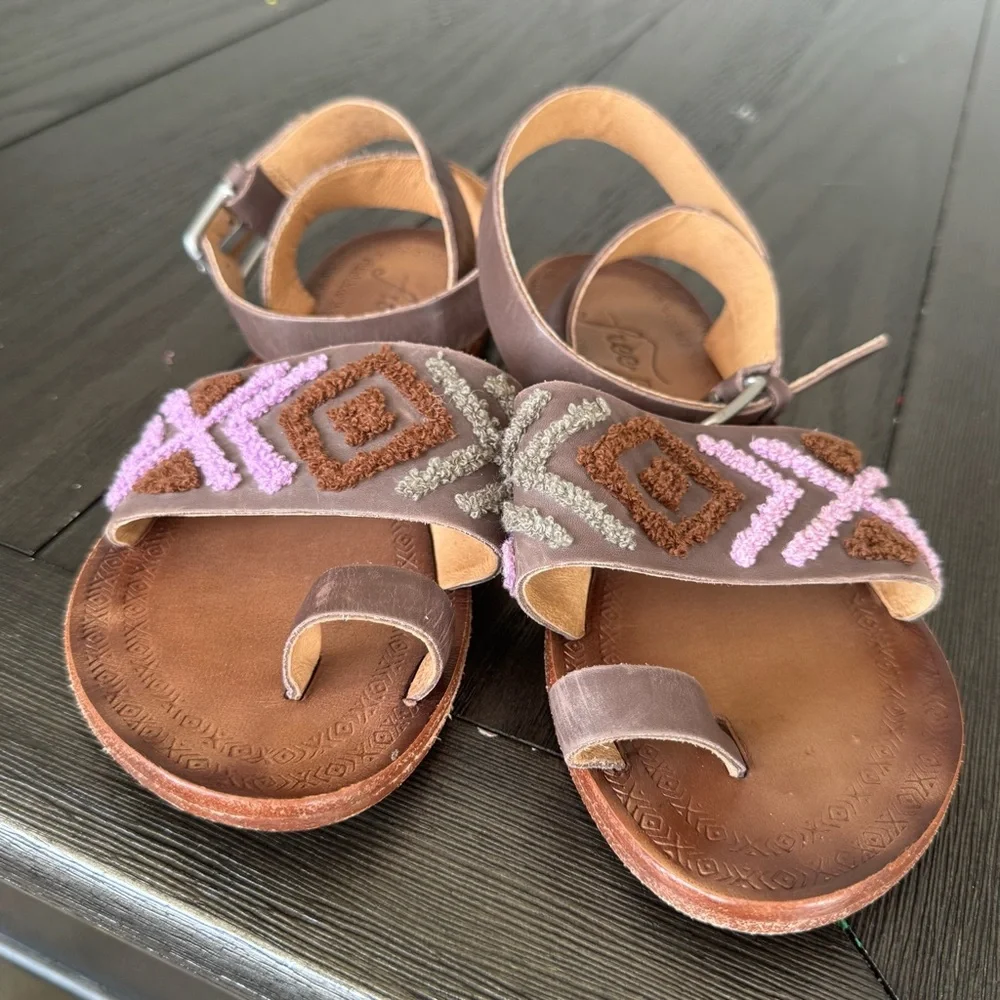 FREE PEOPLE Torrence Leather Sandal